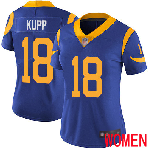 Los Angeles Rams Limited Royal Blue Women Cooper Kupp Alternate Jersey NFL Football 18 Vapor Untouchable